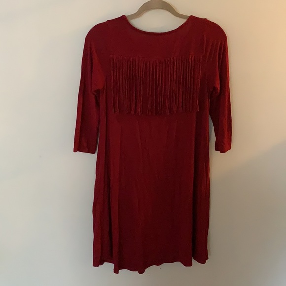 Entro Fringe Dress - Picture 2 of 2